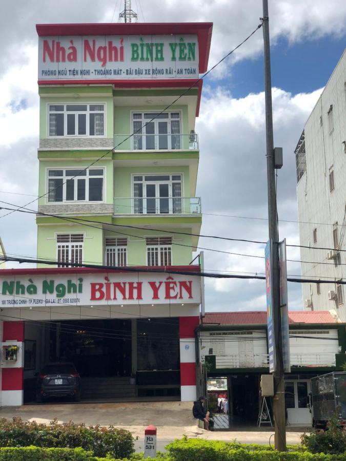 Nha Nghi Binh Yen Bed & Breakfast Plây Ku Exterior foto